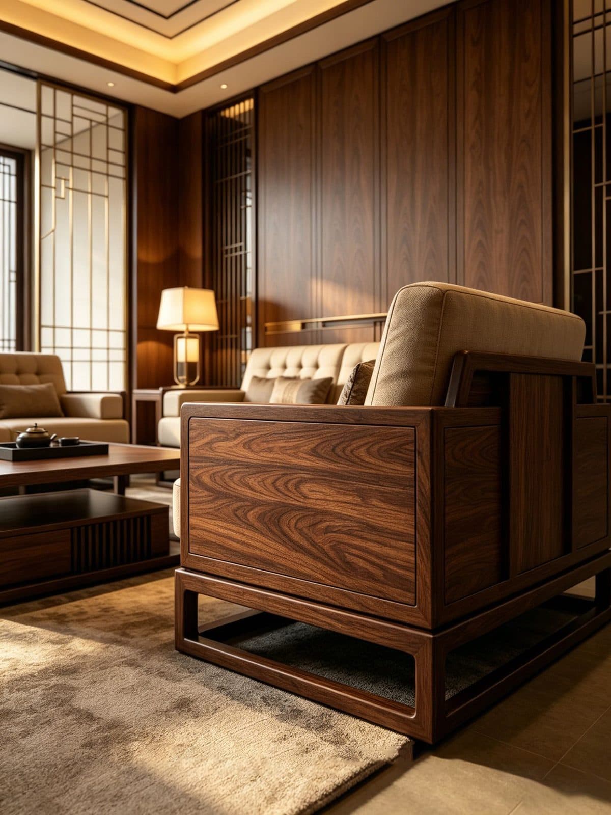 Sofa đơn tay liền khối